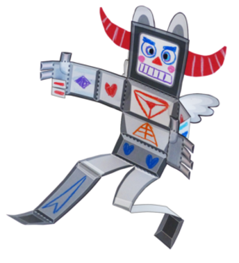かみロボット
