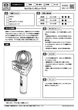 なんでもインタビューマイク