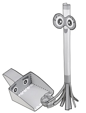 ホウキちゃんとチリトリくん