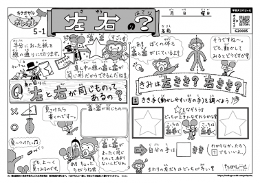 左右のはてな？