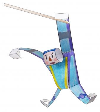 どこでもボルダリングマン