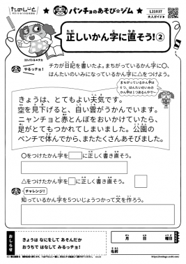 正しいかん字に直そう！②
