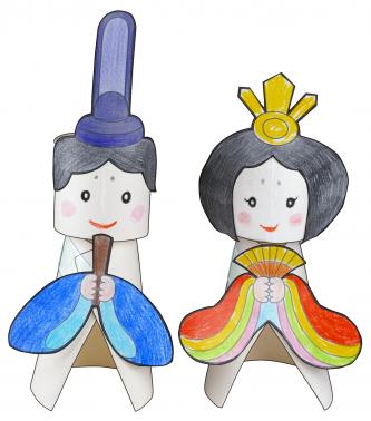 トイレットペーパーしんひな人ぎょう