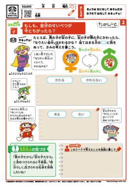 もしも、自分のせいべつが今とちがったら？
